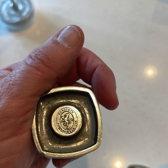 Danforth fine pewter  USA 2 candlesticks super unique. - Picture 2 of 4